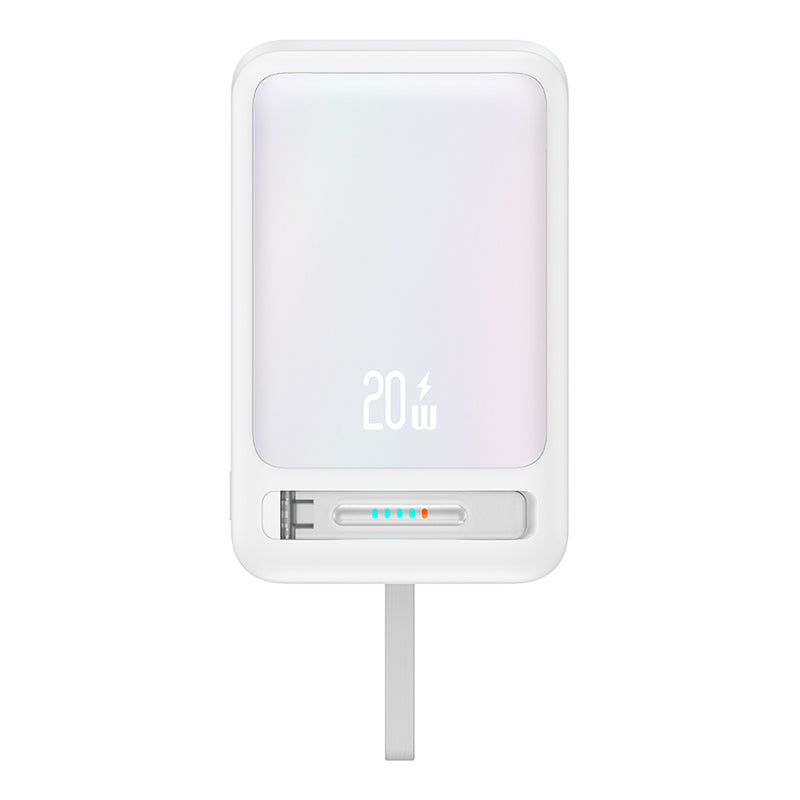 USAMS US-CD219 Magnetic Wireless Charging Phone Power Bank 10000mAh PD 20W Fast Charger with Type-C Cable USAMS US-CD219 Magnetic Wireless Charging Phone Power Bank 10000mAh PD 20W Fast Charger with Type-C Cable